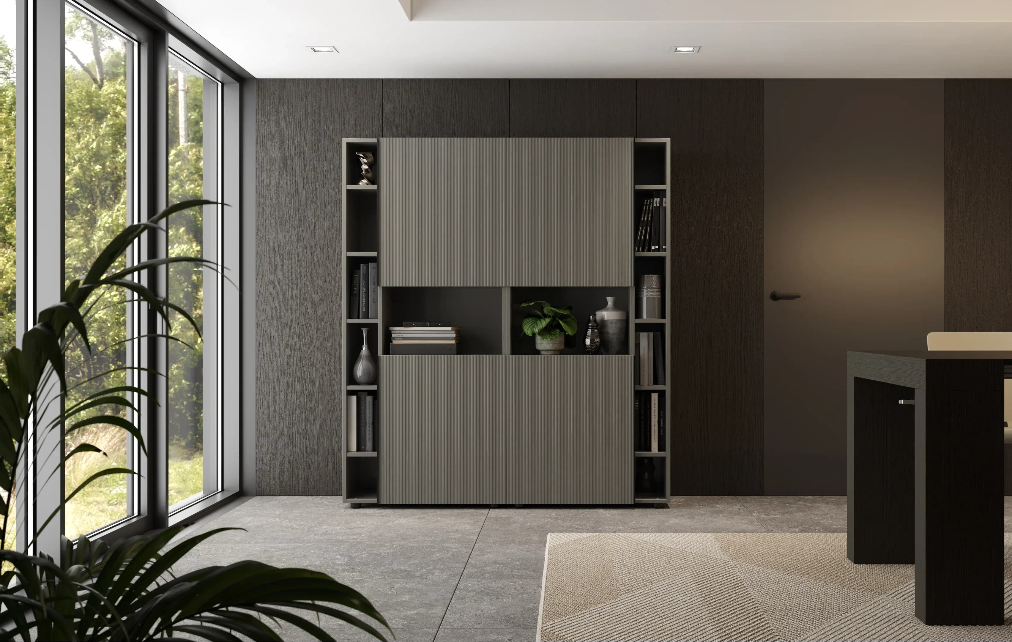 Bibliothèque murale : 6 modèles italiens pour habiller un mur
