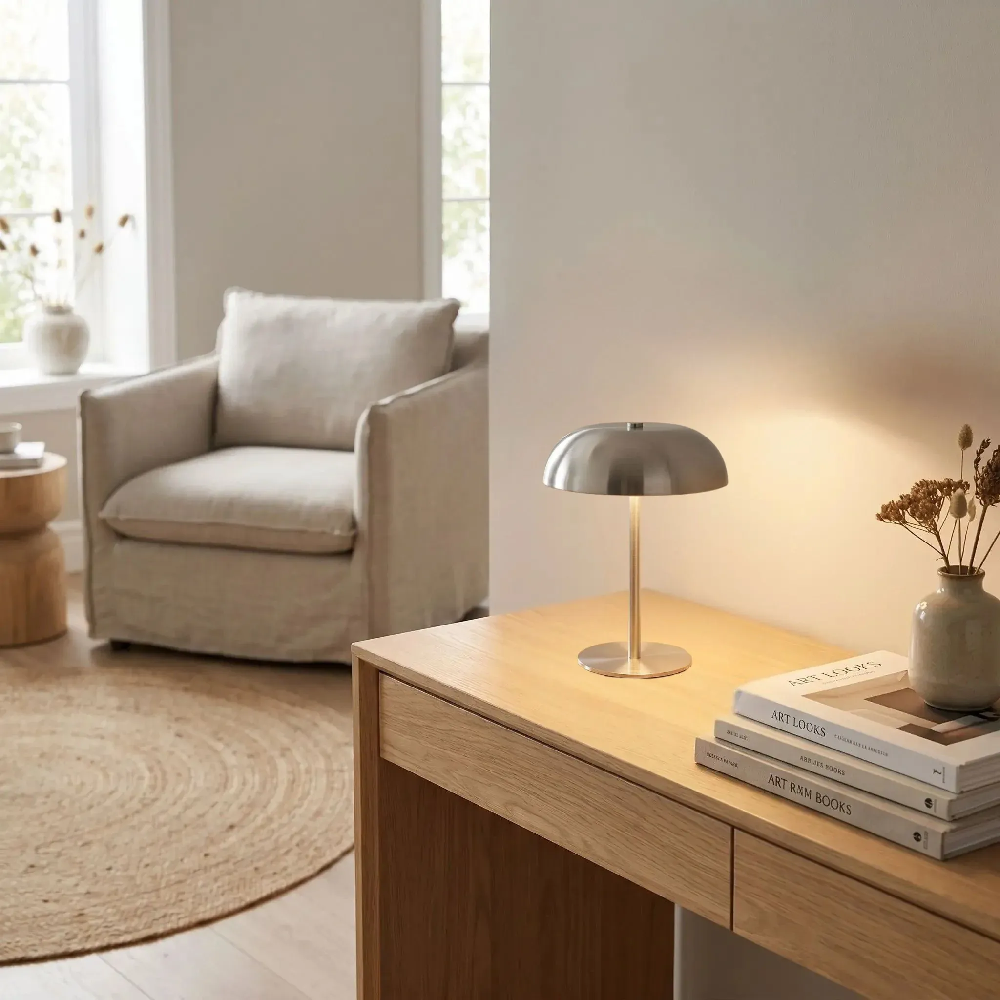 lampe-champignon-sans-fil-couleur-argent-sejour-rechargeable-3-ambiances.webp